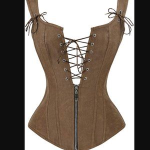 Renaissance Lace Up Bustier Corset